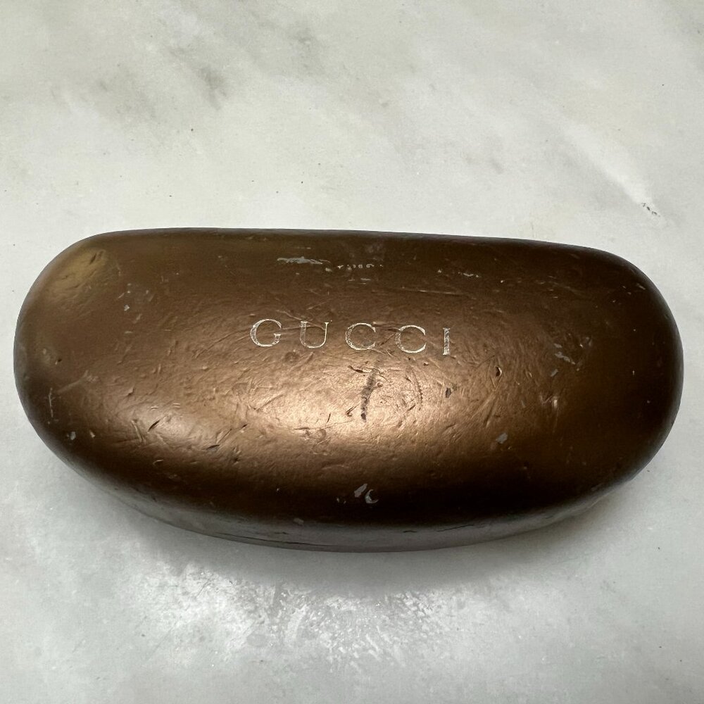 Gucci Vintage Snaffle Bit Sunglasses (Brown/Gold Color) - Picture 8 of 10